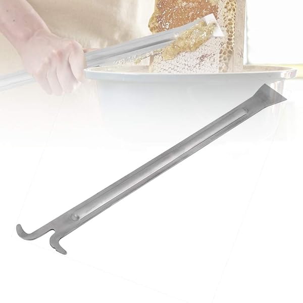 Acogedor Stainless Steel Extra Long Hive Scraper Tool for Beekeeping | Essential Beekeeper Equipment & Supplies