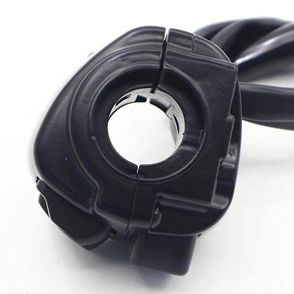 ESUBOSHI 1'' Handlebar Control Switch Kit with Wiring Harness for Harley Dyna & Softail XL883 - Black ESUBOSHI - View 4 of 9