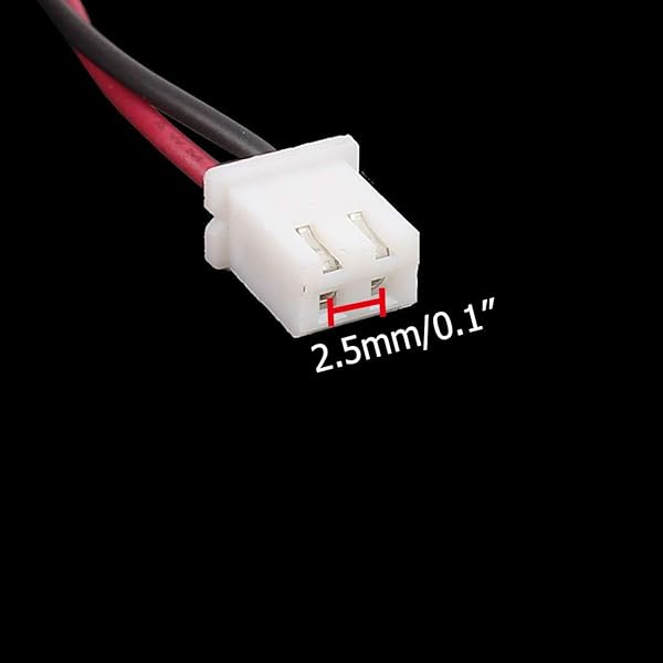 LDEXIN LDEXIN 2pcs 90mm Computer Cooling Fan for Cases 2 Pin DC 24V 0.2A Black High Performance - View 5 of 5