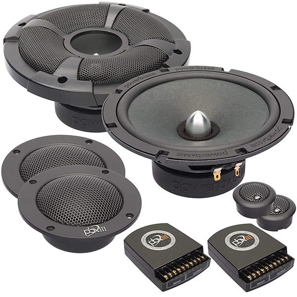 PowerBass "PowerBass 2XL-63.3C 6.5" 3-Way Component Speakers - High-Quality Sound for Your Car" - View 3 of 8