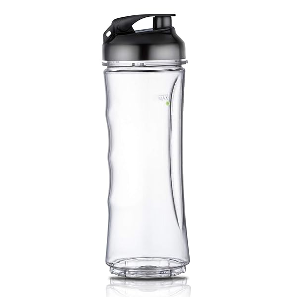 La Reveuse La Reveuse 18 oz BPA Free Portable Sports Bottle with Travel Lid Compatible with 300w Blender