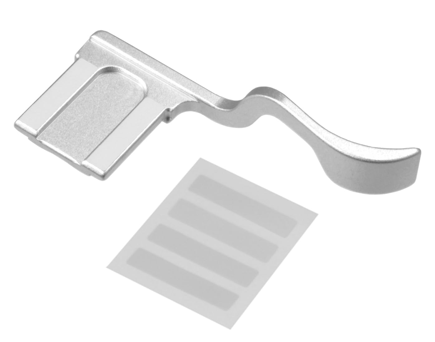 HITHUT HITHUT Metal Thumbs Up Grip Hot Shoe Cover for Fujifilm X-T1 X-T2 Silver Enhanced Balance and Grip Convenience - View 4 of 5