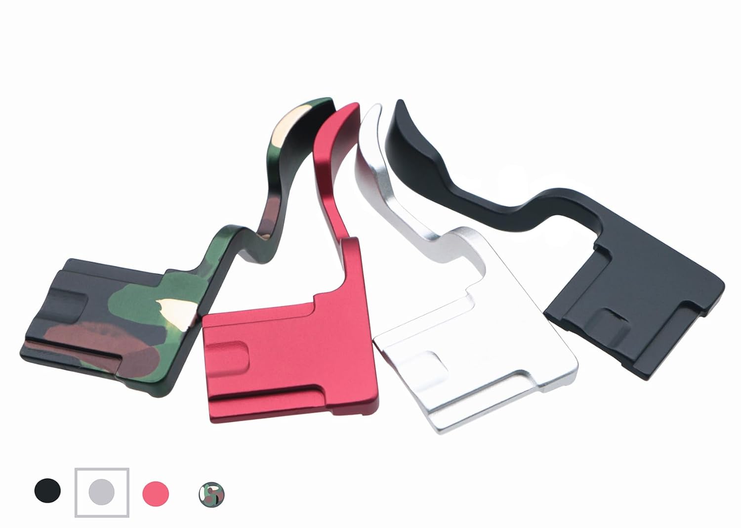 HITHUT HITHUT Metal Thumbs Up Grip Hot Shoe Cover for Fujifilm X-T1 X-T2 Silver Enhanced Balance and Grip Convenience - View 5 of 5