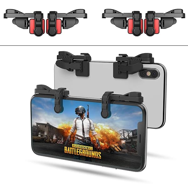 IFYOO IFYOO Z108 Mobile Gaming Controller: Enhance PUBG, Fortnite & COD Mobile with Sensitive L1R1 Triggers for Android & iPhone - View 2 of 8