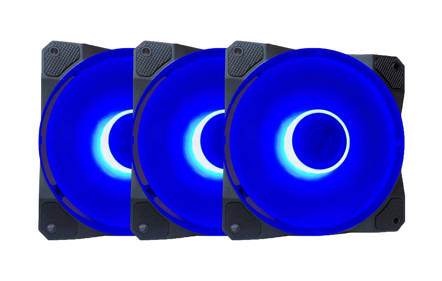 Apevia Apevia CF6025S-3 Black Case Fan 60mm 3 Pack with 4PIN Molex and 3PIN Motherboard Adapter for Efficient Cooling - View 5 of 9