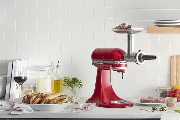 KitchenAid KitchenAid KSMMGA Metal Food Grinder Attachment Review: Enhance Your Cooking with This Silver Kitchen Essential - View 3 of 7