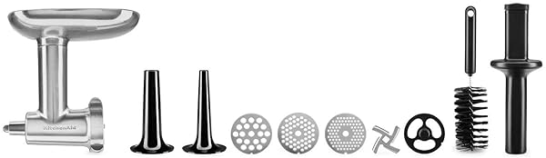 KitchenAid KitchenAid KSMMGA Metal Food Grinder Attachment Review: Enhance Your Cooking with This Silver Kitchen Essential - View 4 of 7