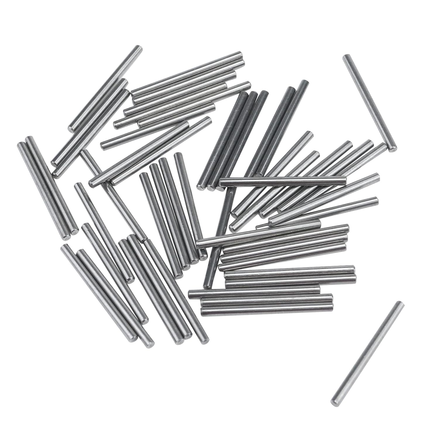 Antrader 50PCS Dowel Pins 304 Stainless Steel Cylindrical Pin Locating Support 3x40mm Durable and Reliable Fasteners