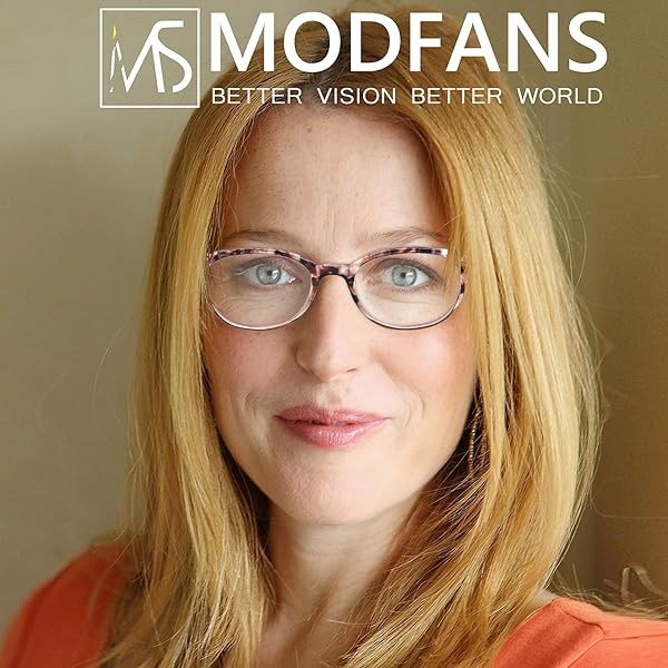 MODFANS MODFANS 2.0 Reading Glasses for Women 3 Pack Spring Hinge Fashion Round Stylish with Pouch - View 8 of 8