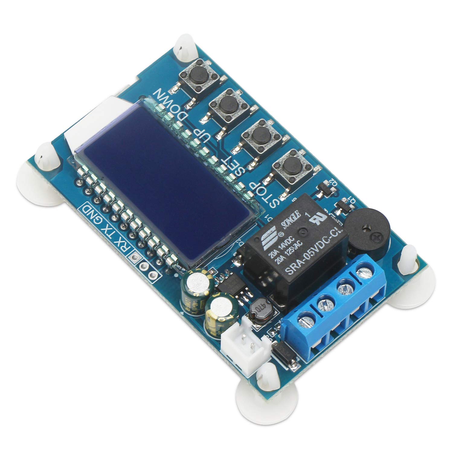 DROK DROK Electronic Thermostat Controller DC 6-30V Digital Temperature Control Board High Accuracy LCD Micro Temp Control Switch Module - View 5 of 7