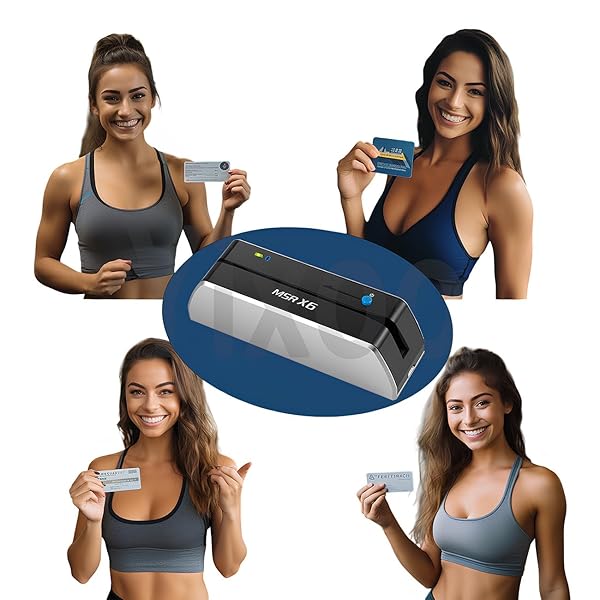 MISIRI Misiri X6BT Bluetooth Mag VIP Card Reader Writer Encoder for Fast and Efficient Card Management - View 4 of 10