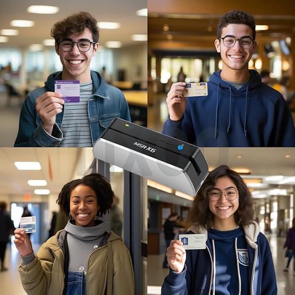 MISIRI Misiri X6BT Bluetooth Mag VIP Card Reader Writer Encoder for Fast and Efficient Card Management - View 7 of 10