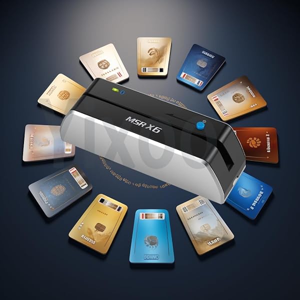 MISIRI Misiri X6BT Bluetooth Mag VIP Card Reader Writer Encoder for Fast and Efficient Card Management - View 8 of 10