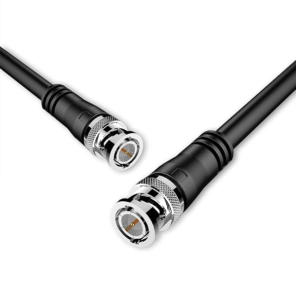 FURUI FURUI 25ft HD-SDI Cable 3G 75 Ohm Coax BNC to BNC Copper Connectors for 1080P Video Security Camera CCTV Systems - View 2 of 9