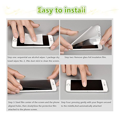 UPONEW UPONEW 2 Pack Samsung Galaxy S8 Tempered Glass Screen Protector 9H Hardness HD Film for SM-G950 G950A G950P G950T G950U G950V G950F G950FD - View 6 of 6