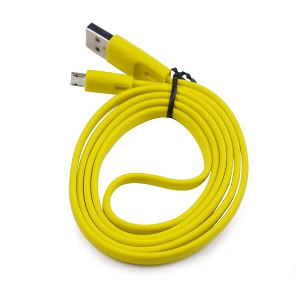 Saipomor Micro USB Replacement Cable for UE Roll Wireless Speaker Yellow Durable and Fast Charging - View 8 of 9