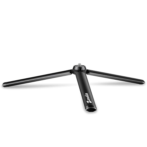 Zeadio Zeadio Metal Mini Tripod: Perfect Desktop Stand for Gimbals & Cameras - Compatible with Crane, Osmo, Ronin-S & More