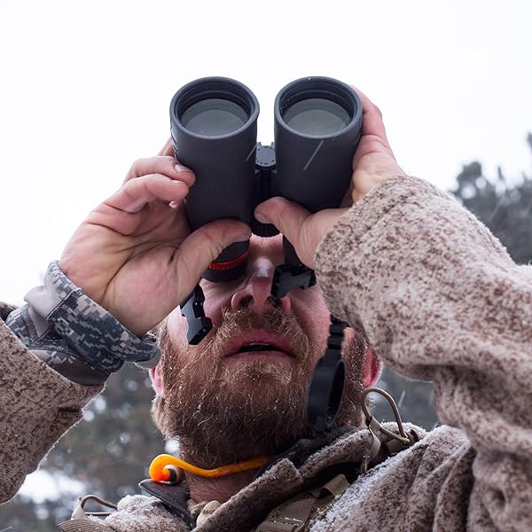 Maven Maven C3 ED Binoculars Gray Orange 12X50 High Performance Lightweight Outdoor Optics - View 5 of 9