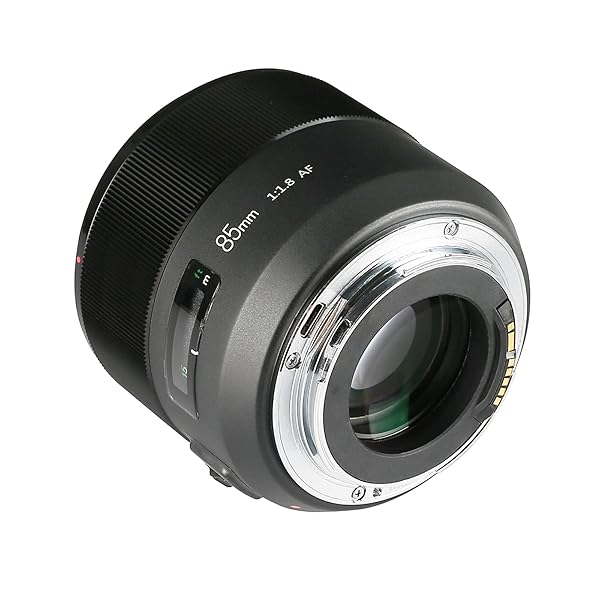 Meike Meike 85mm f/1.8 Auto Focus Lens for Canon EOS: Perfect for Full Frame & APS-C Cameras - View 6 of 7