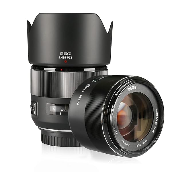 Meike Meike 85mm f/1.8 Auto Focus Lens for Canon EOS: Perfect for Full Frame & APS-C Cameras