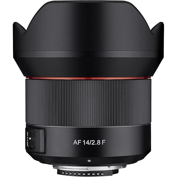 Rokinon Rokinon IO14AF-N 14mm F2.8 Fixed Prime Camera Lens for Stunning Photography Black - View 2 of 10