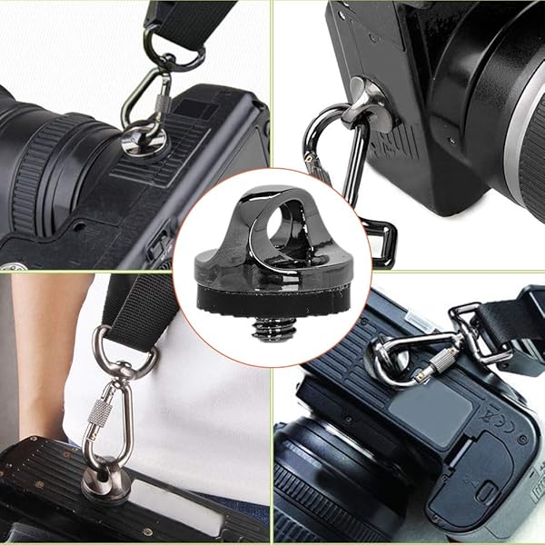 KingBra KingBra 6pcs Quick Release Screw Lock for Camera Shoulder Neck Strap Metal Screws for R-Strap and Neck Sling Holder - View 4 of 8
