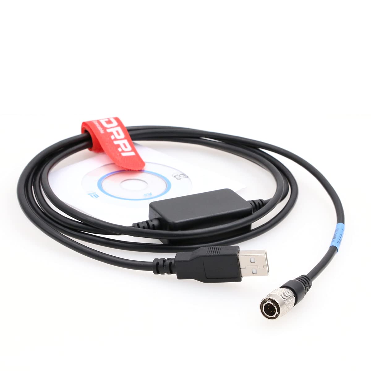 DRRI DRRI USB Download Data Cable for TOP-CON SOKKIA South Total Station Compatible with Windows 7 8 10 - View 3 of 3