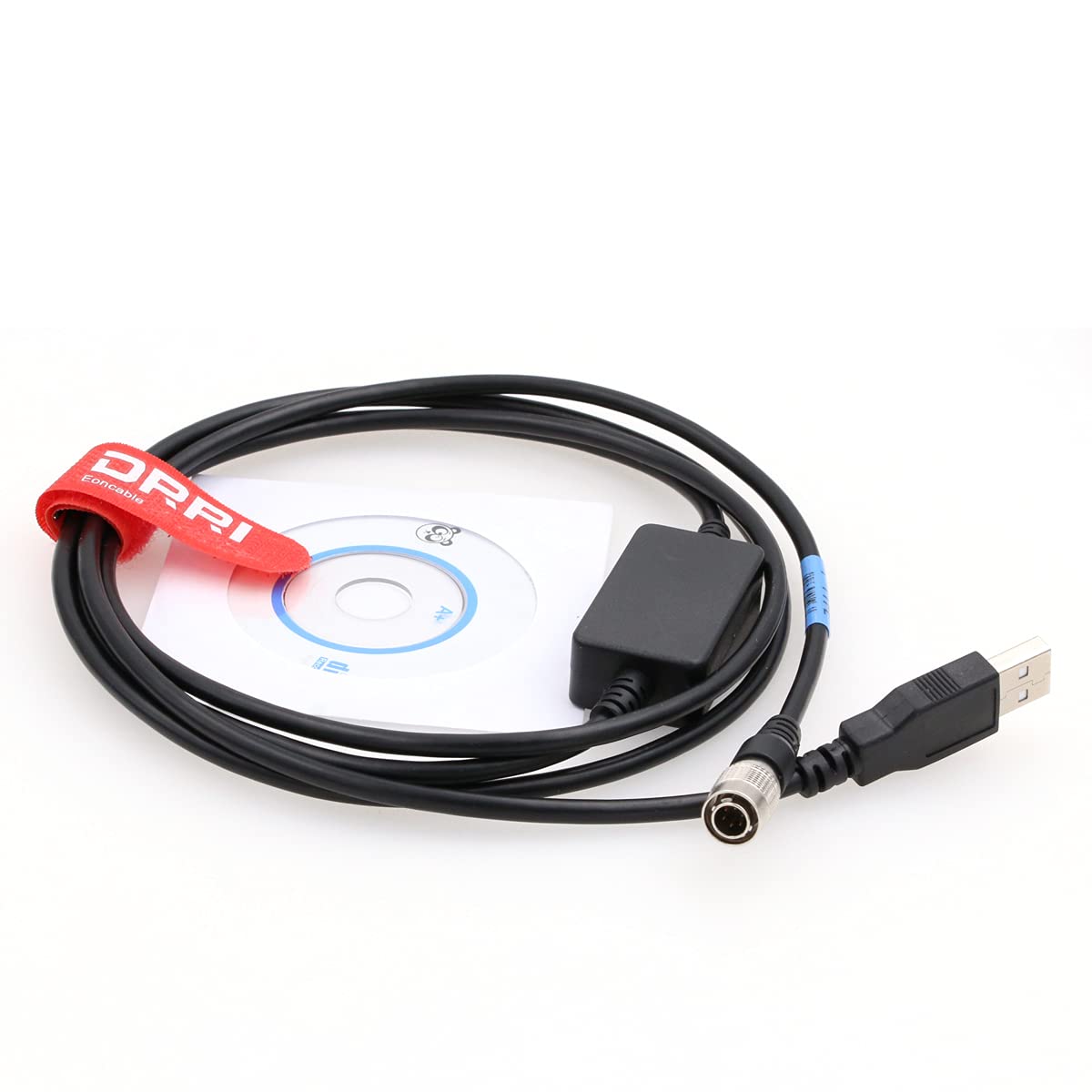 DRRI DRRI USB Download Data Cable for TOP-CON SOKKIA South Total Station Compatible with Windows 7 8 10