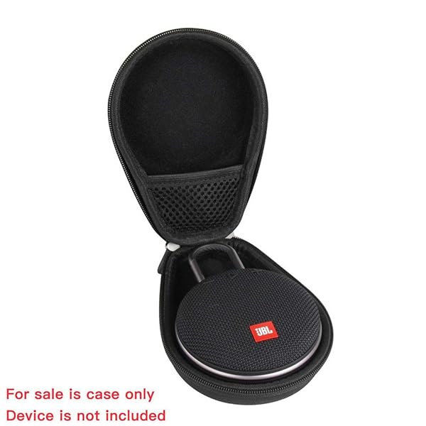 Hermitshell Hermitshell Travel Case for JBL Clip 3 Portable Waterproof Bluetooth Speaker Black - View 4 of 8