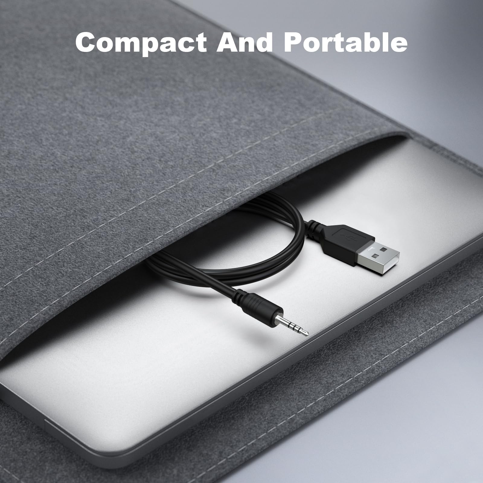 Saipomor 60cm USB to 2.5mm Jack Charge Cable for Synchros S300 S300I S300a S500 S700 S400BT J56BT E40BT E30 E40 E50BT Headphones - View 5 of 7