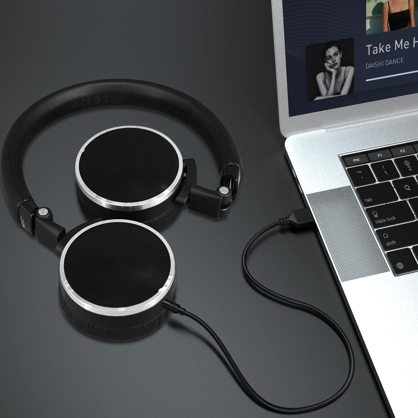 Saipomor 60cm USB to 2.5mm Jack Charge Cable for Synchros S300 S300I S300a S500 S700 S400BT J56BT E40BT E30 E40 E50BT Headphones - View 6 of 7