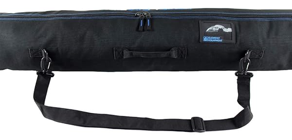 Element Equipment Element Equipment Ski Bag with Shoulder Strap Black Blue 175 for Easy Travel and Storage - View 4 of 8