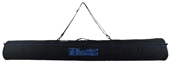 Element Equipment Element Equipment Ski Bag with Shoulder Strap Black Blue 175 for Easy Travel and Storage - View 7 of 8