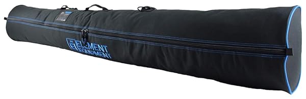Element Equipment Element Equipment Ski Bag with Shoulder Strap Black Blue 175 for Easy Travel and Storage