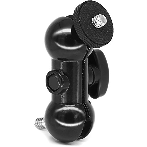 Anwenk 2 Pack Camera Clamp Mount Monitor Bracket Double Ballhead Arm with Super Clamp for Ronin M Ronin MX Freefly MOVI - View 5 of 8