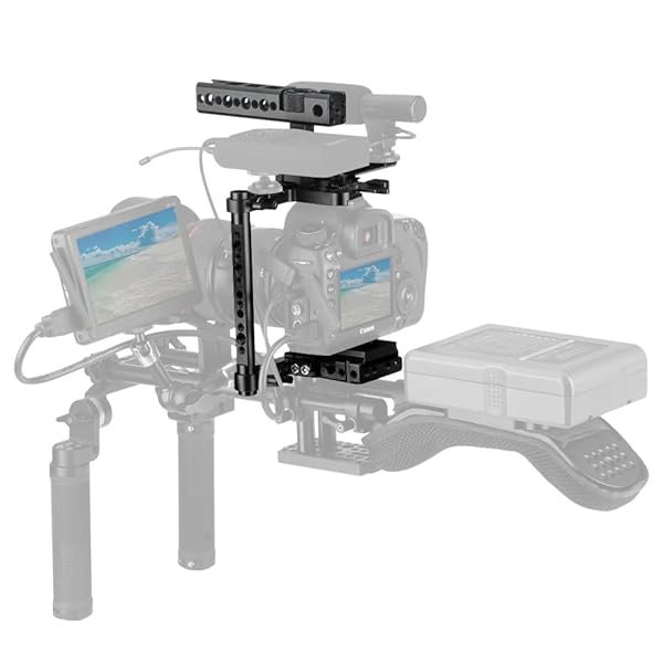 NICEYRIG Buy NICEYRIG Quick Release Half Cage Kit for Panasonic, Canon & Nikon - Perfect for G85, EOS R, D850 & More! - View 4 of 9