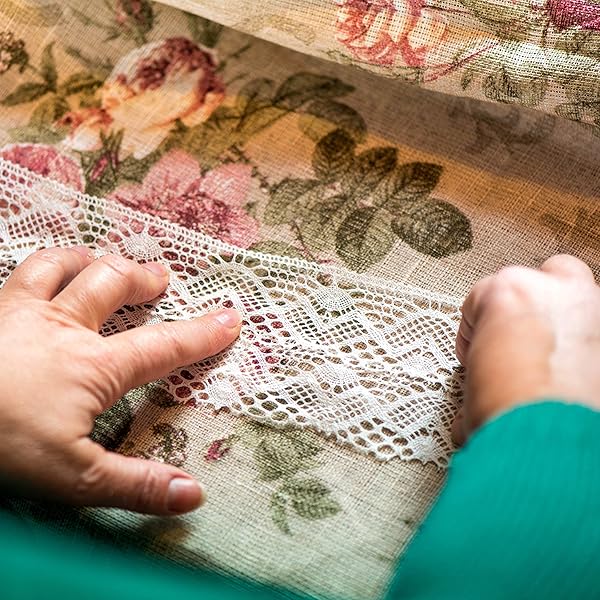 FEPITO FEPITO 55.5 Yards White Lace Trim Ribbon 15 Rolls Assorted Patterns for Sewing DIY Bridal Wedding Decorations - View 7 of 7