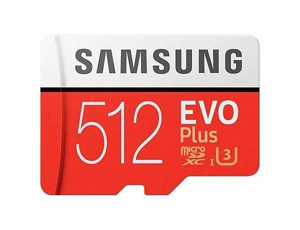 Samsung 512GB Evo Plus Micro SD Card MB-MC512GA with Adapter - Fast, Reliable Storage