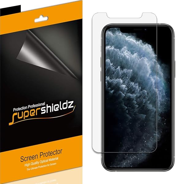 Supershieldz 6 Pack Screen Protector for Apple iPhone 11 Pro Max and XS Max High Definition Clear Shield 65 Inch