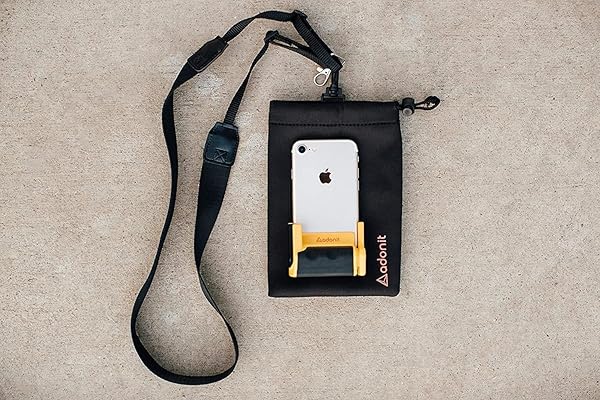 adonit Adonit Photogrip Black: Bluetooth Shutter Remote, Tripod & Mini Stylus for Stable Smartphone Selfies - Compatible with iPhone, Android & More - View 9 of 10