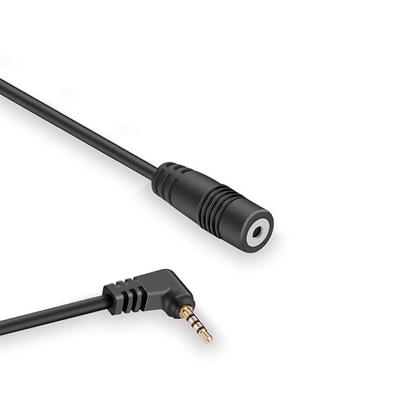 YQMAJIM YQMAJIM 9.8 Ft Dash Cam Extension Cord - 2.5mm Male to Female Backup Camera Cable for Car