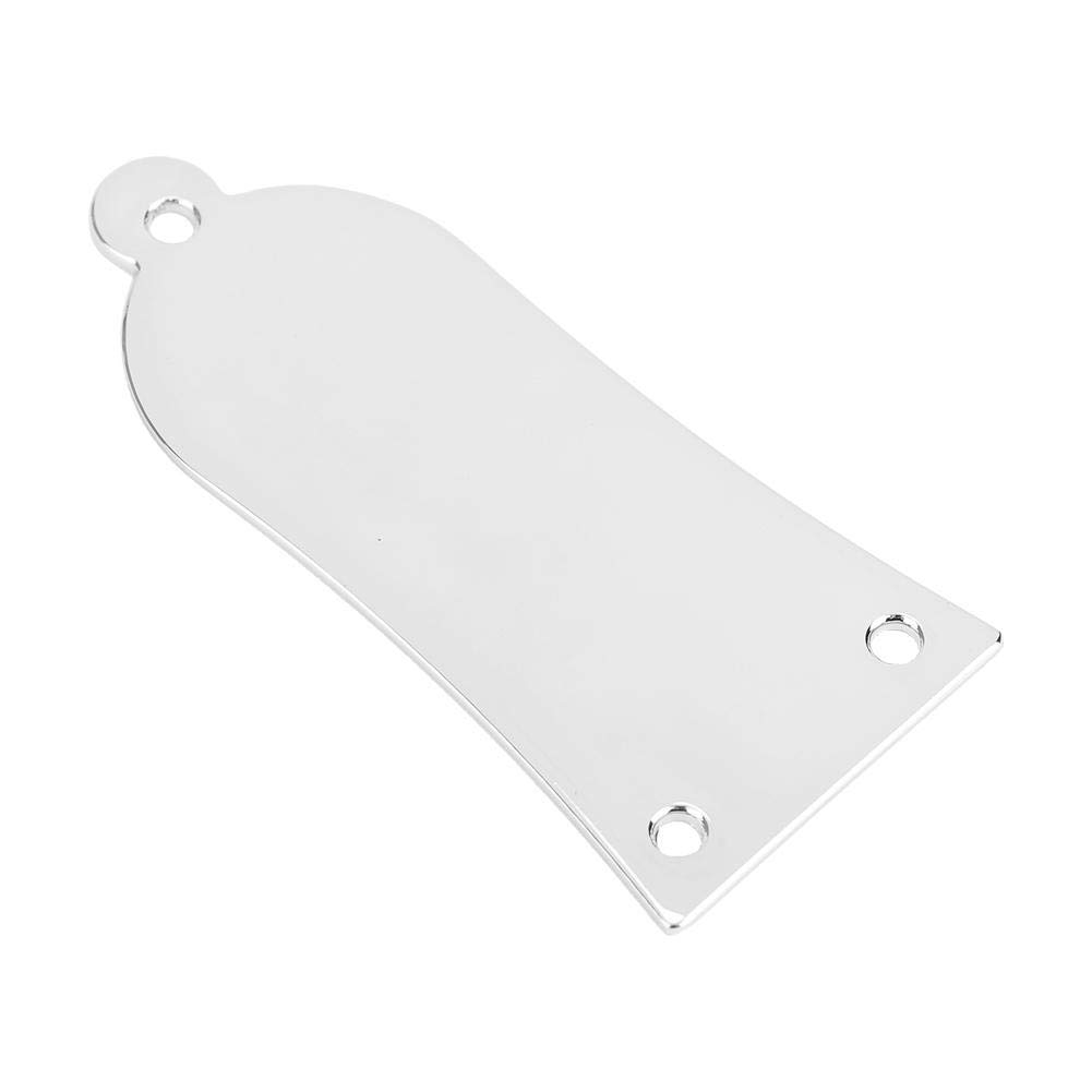 VGEBY 3 Holes Iron Electric Guitar Rod Cover Plate with Screws Silver Durable Protection for Your Guitar - View 6 of 9