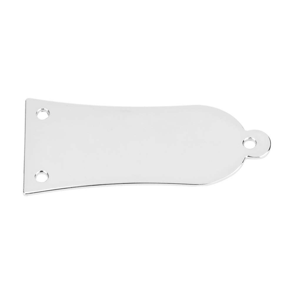 VGEBY 3 Holes Iron Electric Guitar Rod Cover Plate with Screws Silver Durable Protection for Your Guitar - View 7 of 9
