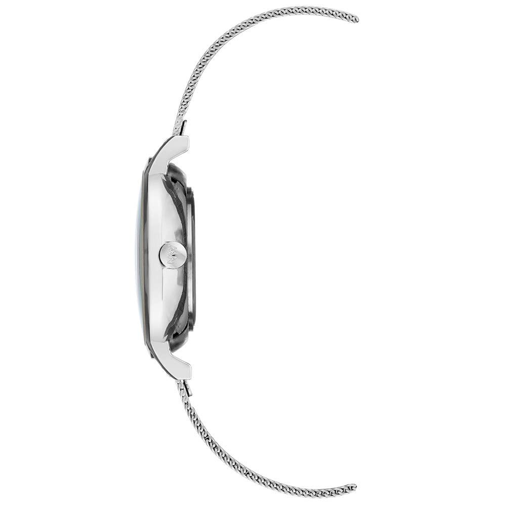 Nine West Nine West Women's Silver-Tone Mesh Bracelet Watch NW2229SVSV Stylish Timepiece for Everyday Wear - View 2 of 3