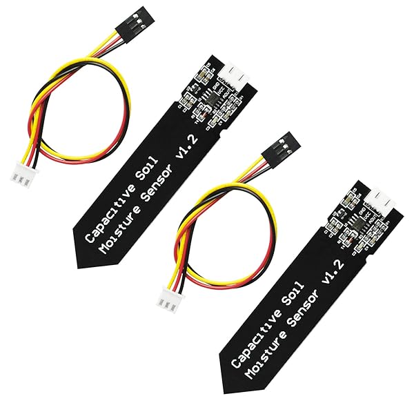 Gikfun Gikfun Capacitive Soil Moisture Sensor for Arduino - Corrosion Resistant, 2PCS for Garden Watering DIY - View 3 of 8