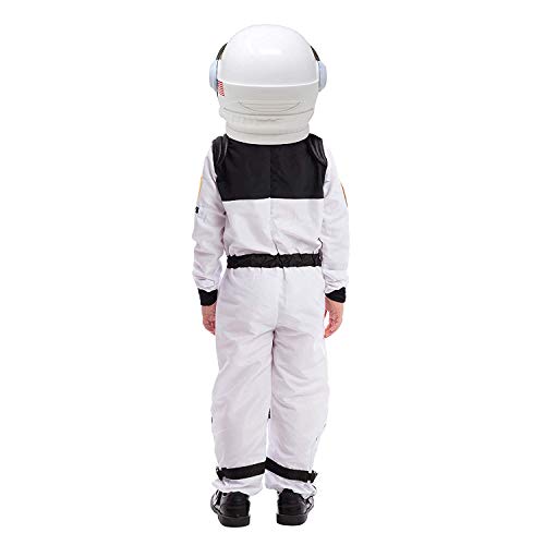 Spooktacular Creations Spooktacular Creations White Astronaut Costume for Kids with Helmet and Movable Visor Perfect for Halloween Cosplay and Parties Size Large 10-12 yrs - View 5 of 7