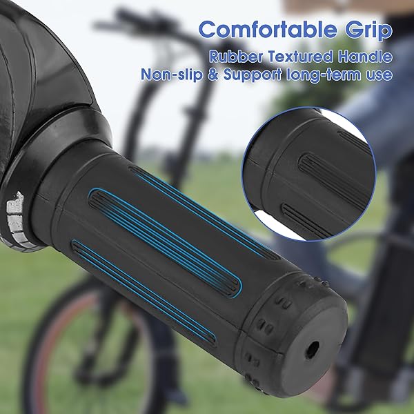 KIMISS Buy KIMISS Universal Motorcycle Accelerator Throttle Grip - 12V to 48V Electric Scooter Speed Control - View 5 of 9