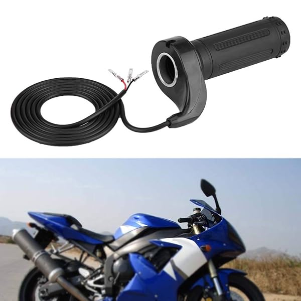 KIMISS Buy KIMISS Universal Motorcycle Accelerator Throttle Grip - 12V to 48V Electric Scooter Speed Control - View 9 of 9
