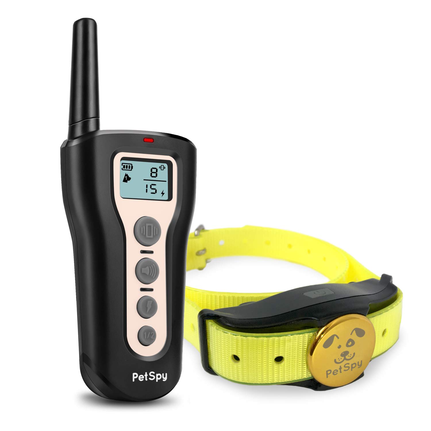 PetSpy PetSpy P320N Dog Training Shock Collar for Medium to Large Dogs with Vibration Electric Shock Beep Waterproof Remote Trainer 400 Yards