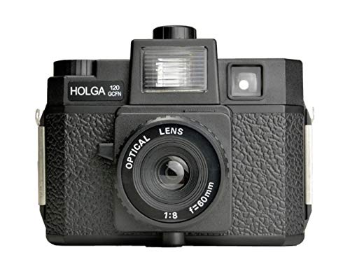 HOLGA Buy HOLGA 120GCFN Medium Format Camera - Built-in Flash & Glass Lens, Black | Perfect for Creative Photography